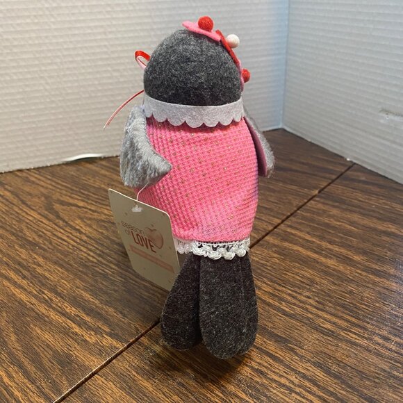 Season Of Love Valentine’s Day Fabric Bird Decor Hearts Walgreens NEW Heart - Picture 6 of 8